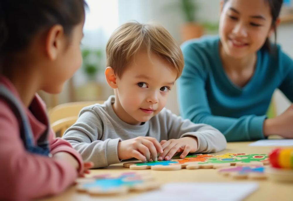 child learning