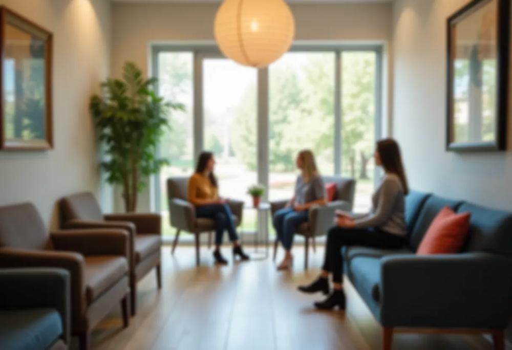 comfortable waiting room