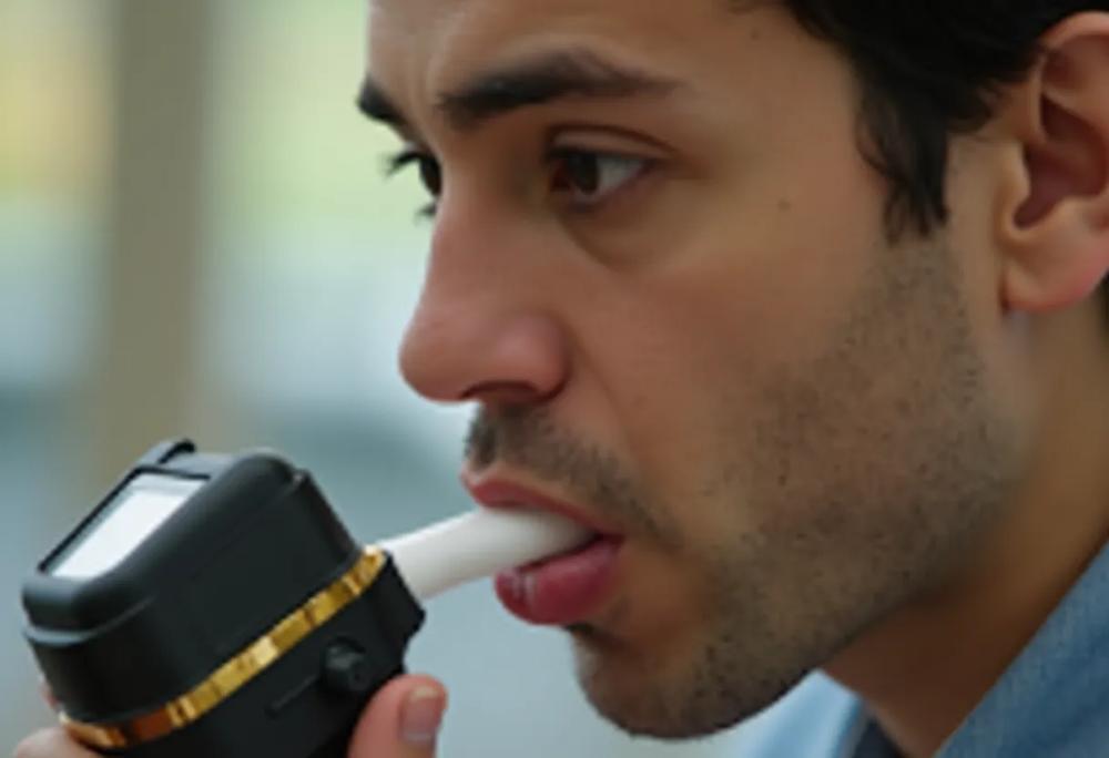 Breathalyzer test