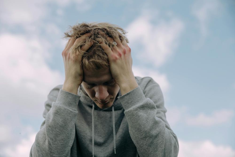 Worried man
