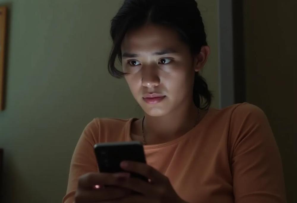 Worried person