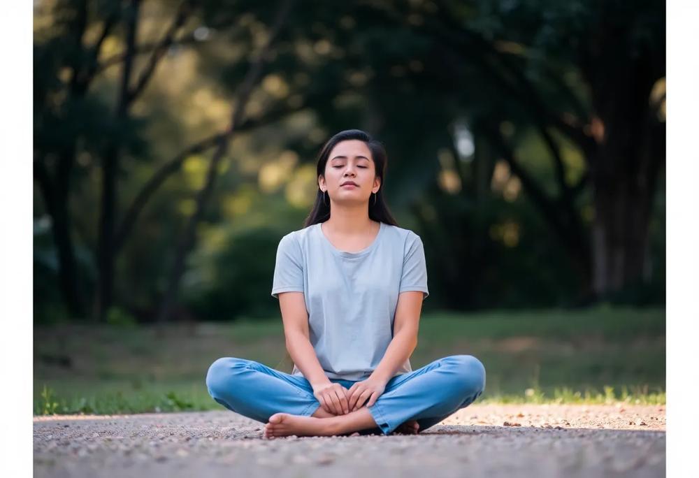 meditation outdoors